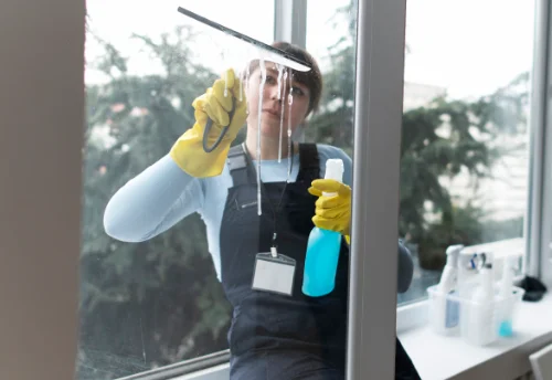 Nettoyage de vitres intérieures et extérieures à Andelot-en-Montagne